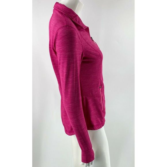 Tangerine Womens Athletic Jacket Sz Small Pink Zip - Picture 3 of 6